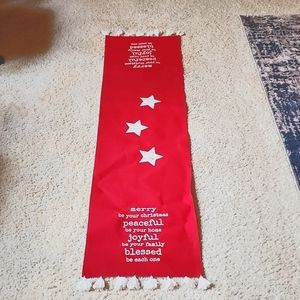 Christmas table runner- reversible